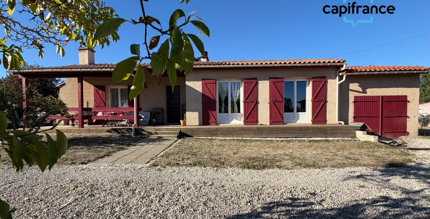 Toulouse 20 min, Roquesérière, maison de plain-pied T4, 90 m² , terrain de 1500 m² — photo 1