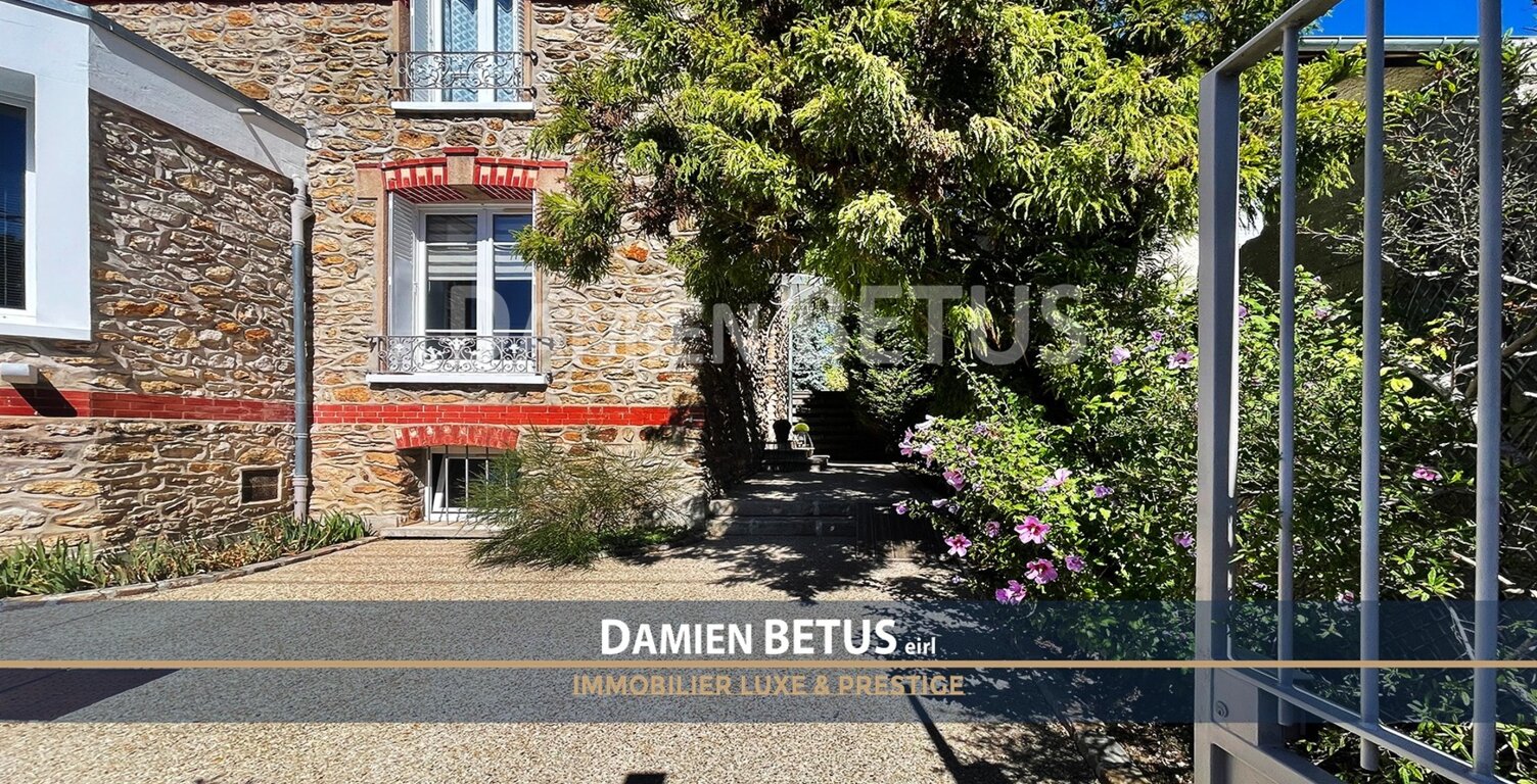 Maison à vendre 6 pièces VAUX-LE-PÉNIL, proche de MELUN (77), meulière, charme, calme, jardin — photo 1
