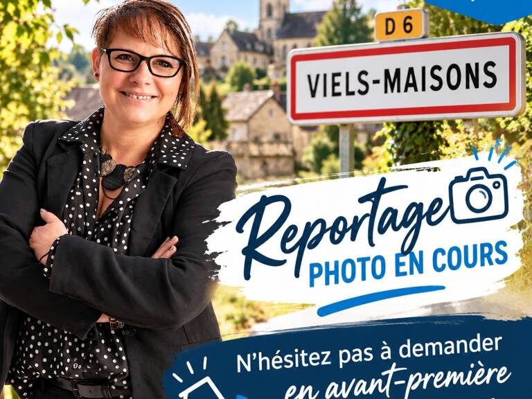   VIELS-MAISONS (02540) – MAISON RÉNOVÉE 100 M² – 3 CHAMBRES – DPE D – DÉPENDANCE – GRENIER DE 65 M² — photo 1