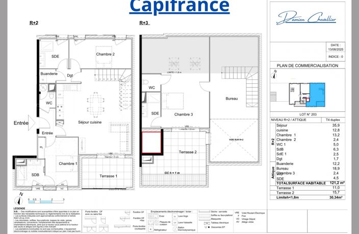Appartement à vendre 4 pièces PALAVAS LES FLOTS (34) — photo 2