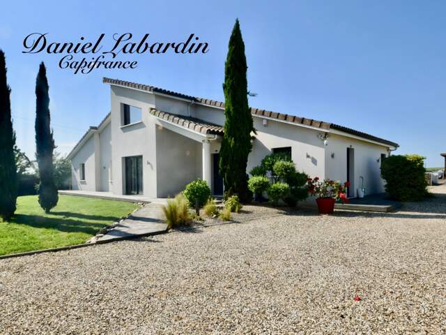 VILLA ARCHITECTE - PLAIN PIED - PISCINE - JACUZZI — photo du bien