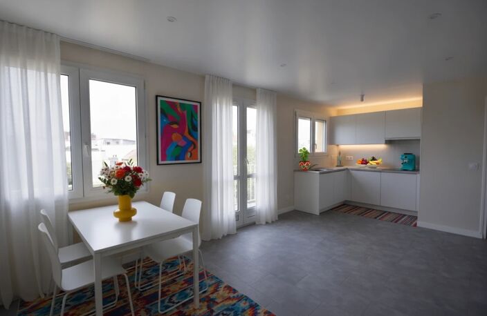 Appartement à vendre 3 pièces ACHERES (78) APPARTEMENT 3 PIÈCES ENTIÈREMENT RÉNOVÉ AVEC BALCON — photo 3