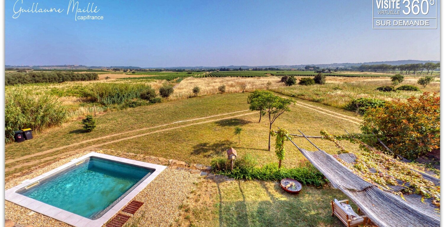 Villa 6 pièces 160m² habitable avec piscine - Neffiès (34320) — photo 1