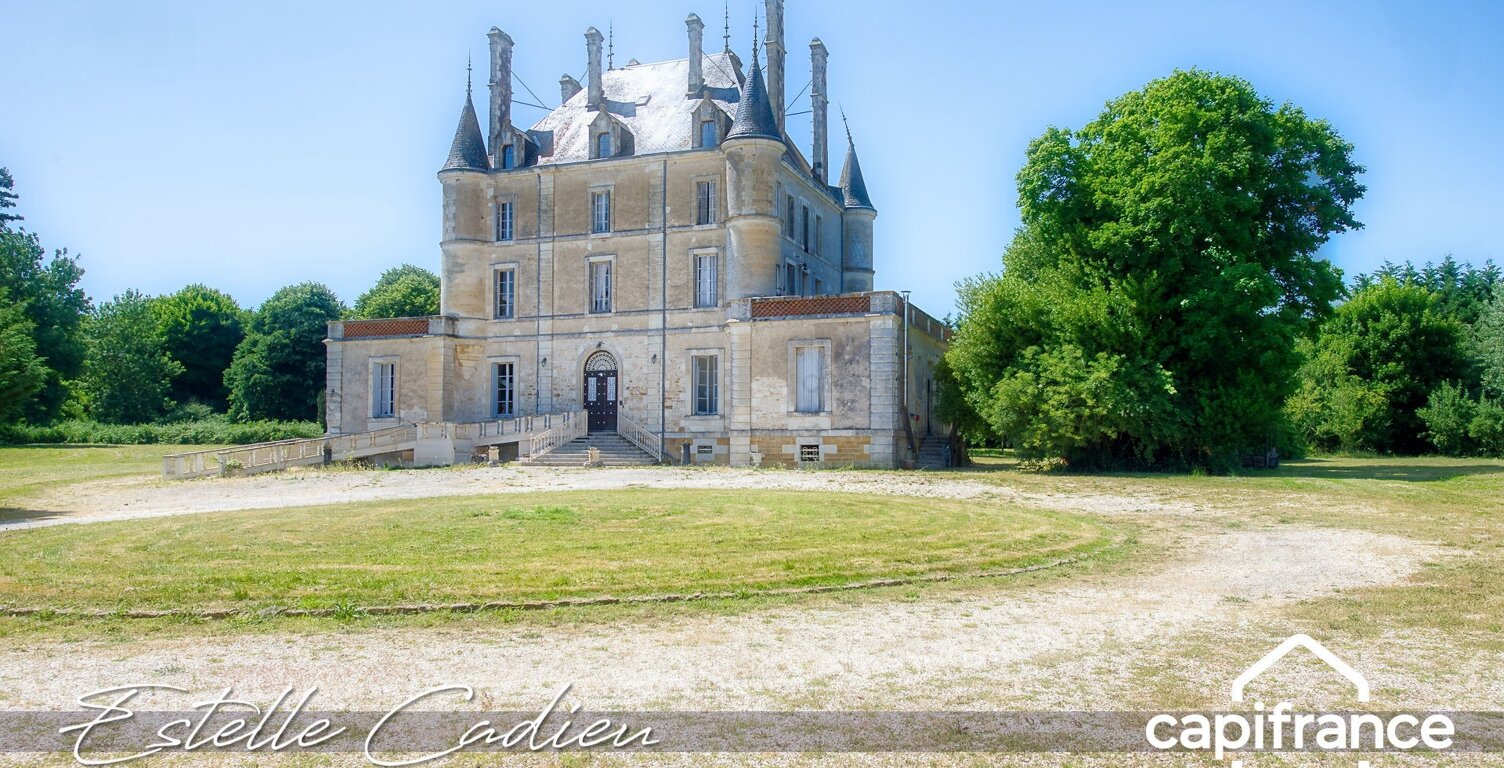 Propriété d’exception  – Château XIXe à CHANTONNAY (85) — photo 1