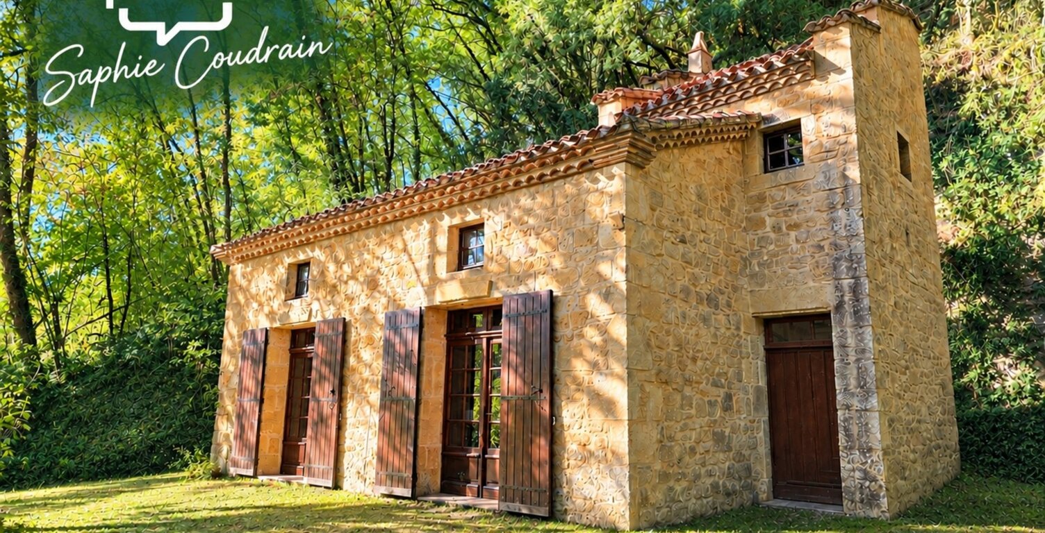 Jolie Maison en pierre avec jardin - à vendre - 3 pièces  (46) — photo 1