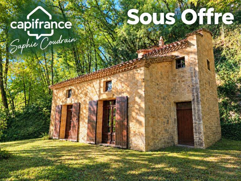 Jolie Maison en pierre avec jardin - à vendre - 3 pièces  (46) — photo 1