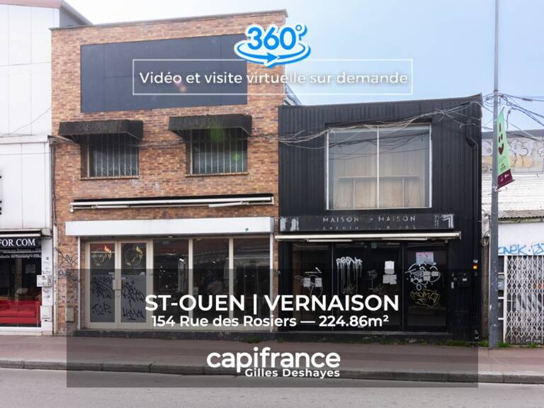 Les Puces – Marché Vernaison (Saint-Ouen) | Murs Commerciaux Libres (224.86m²) — photo 1