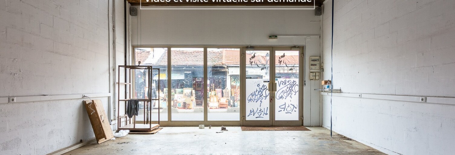 Commerce 2 Pièces 137 m² à vendre à Saint-Ouen-sur-Seine (93400)