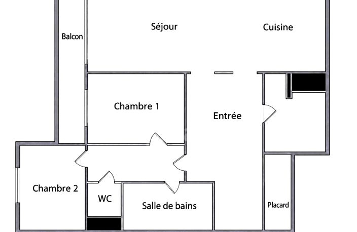 Appartement à vendre 3 pièces  (77) CHELLES - Quartier du Coteau — photo 2