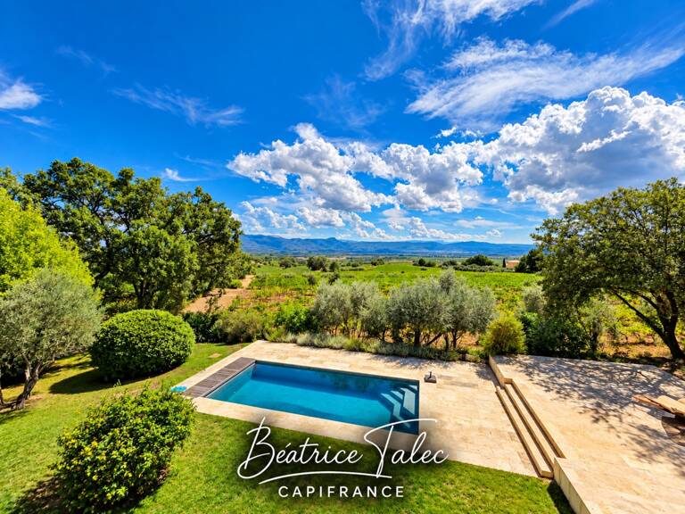 Maison 4 pièces, piscine, vue sur les vignes, Puyloubier, Provence, Montagne Sainte-Victoire, Bouches-du-Rhône — photo 1