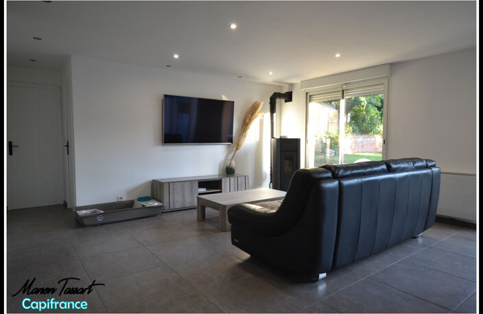 Maison individuelle familiale de 134 m² avec jardin et garage, en semi plain pied à Saultain — photo 2