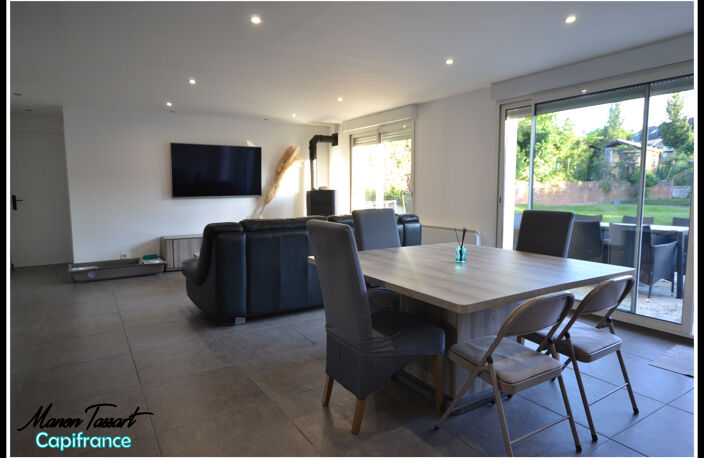 Maison individuelle familiale de 134 m² avec jardin et garage, en semi plain pied à Saultain — photo 4