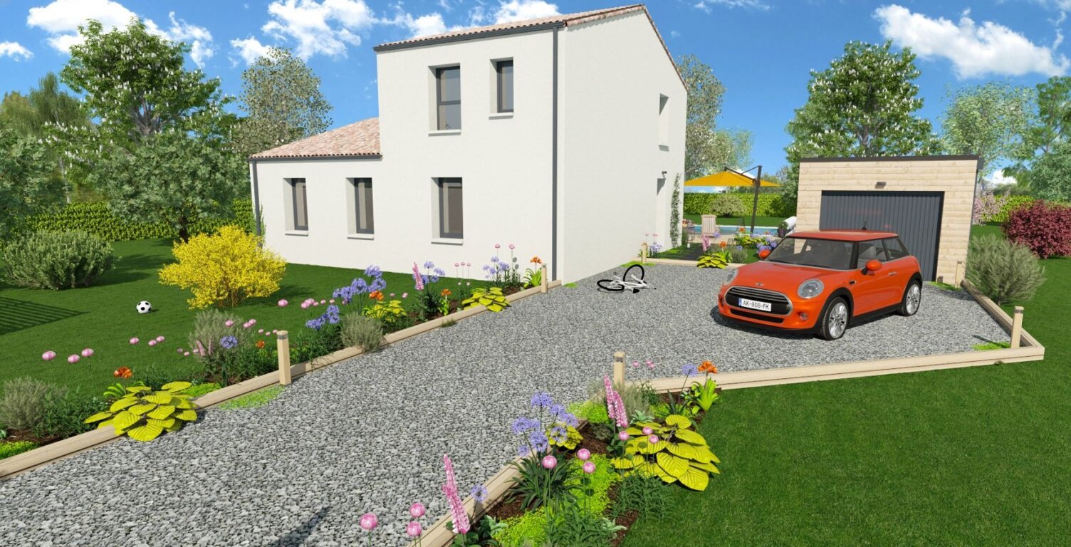 Projet de construction d'une maison 110.54 m² avec terrain à ROMAGNAT (63) — photo 1