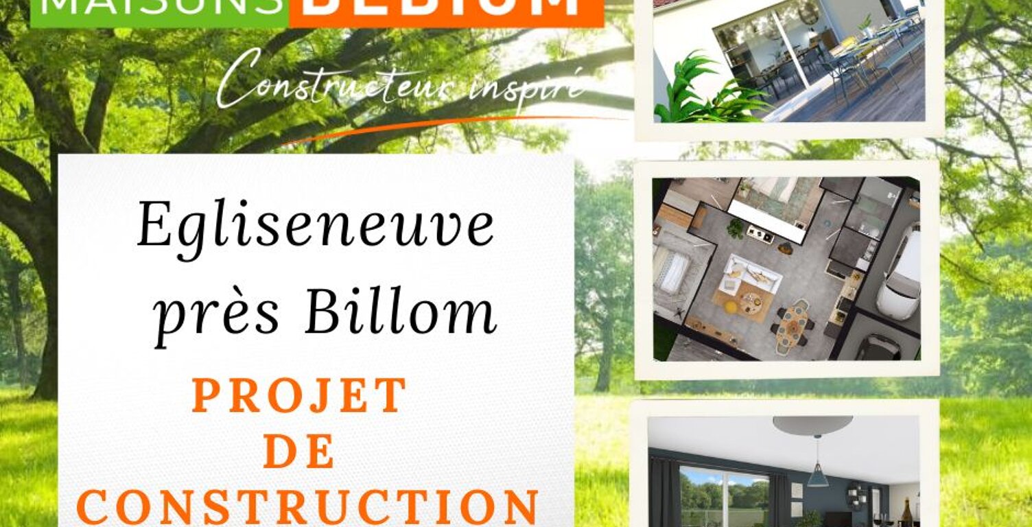 Terrain à bâtir de 831 m² à EGLISENEUVE-PRES-BILLOM (63) — photo 1
