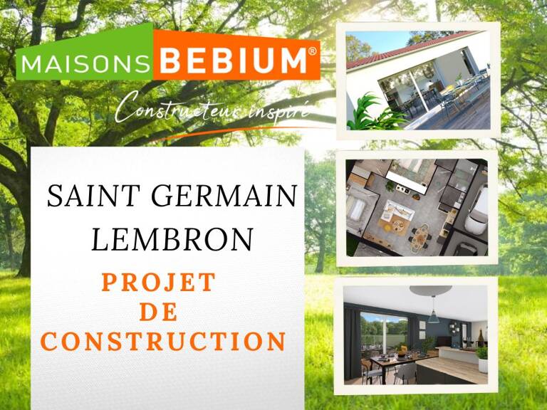 Terrain à bâtir de 512 m² à SAINT-GERMAIN-LEMBRON (63) — photo 1