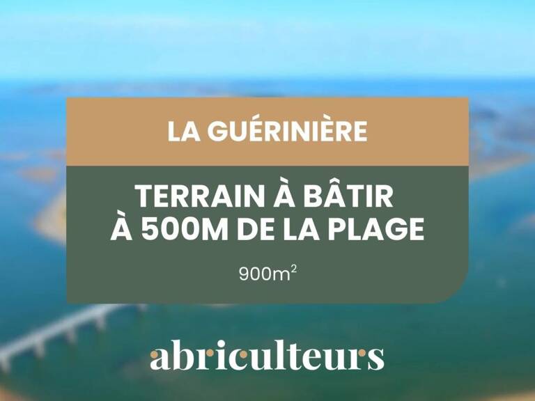 Concrétisez votre projet au bord de l'eau - Terrain constructible en vente  à Noirmoutier (85680) — photo 1