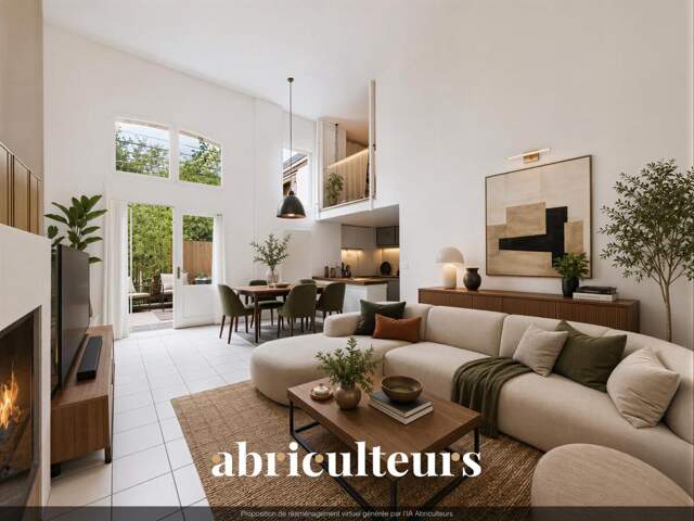 Charmant duplex aux beaux volumes avec extérieur privatif, à vendre aux Lilas (93260) — photo du bien
