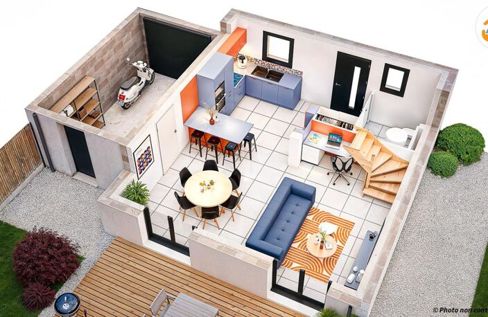 Maison 5 pièces 77 m2 — photo 2