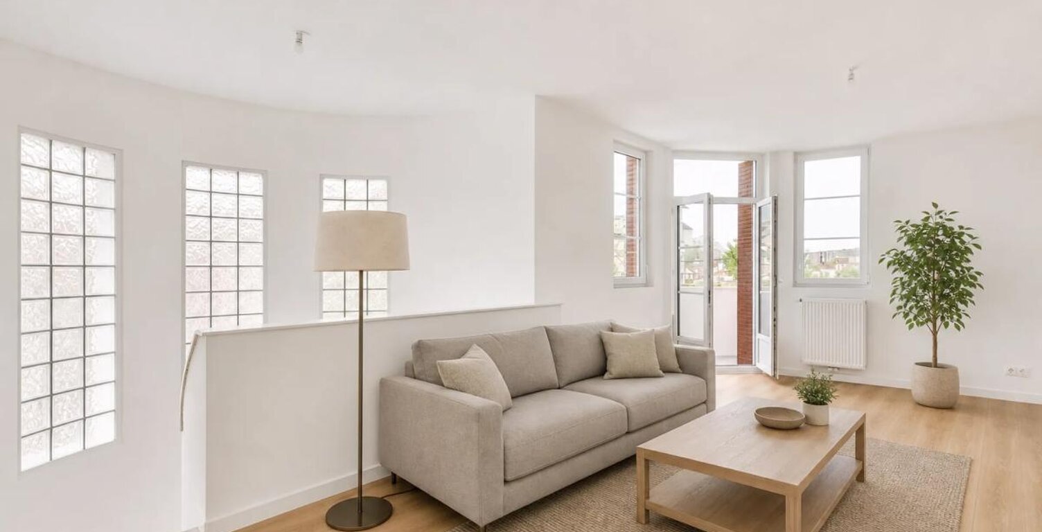 Appartement 5 pièces de 126 m² sur 3 niveaux avec balcon, jardin — photo 1