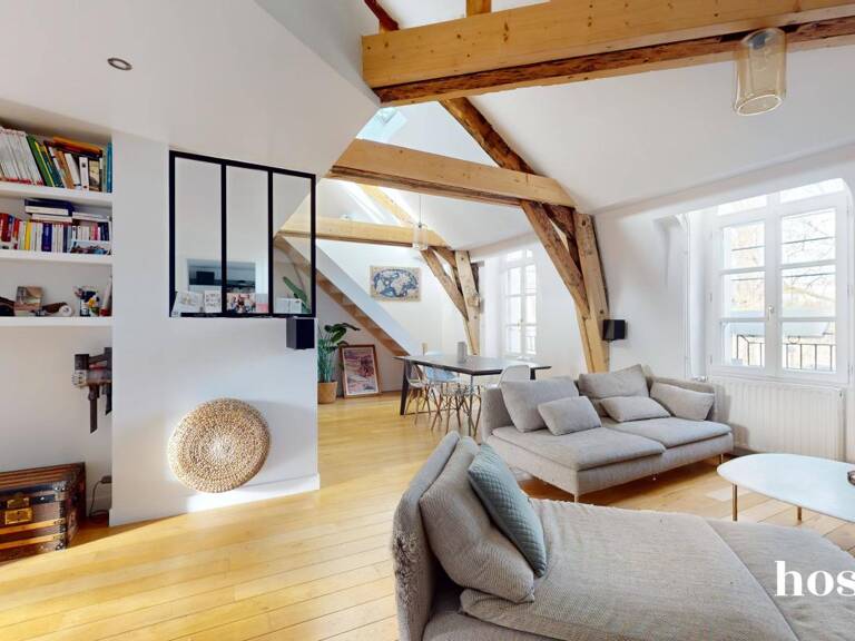 Coup de coeur ! Duplex lumineux de 121,14 m2 au sol - Quartier Chantenay - 44100 Nantes — photo 1