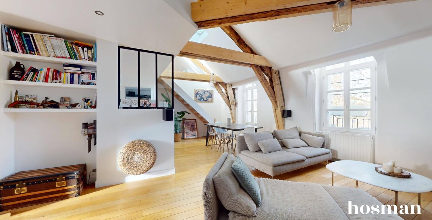 Coup de coeur ! Duplex lumineux de 121,14 m2 au sol - Quartier Chantenay - 44100 Nantes — photo 1