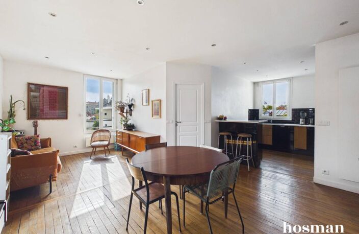 Coup de coeur 3 pièces de 64m² - Dernier étage avec bon DPE - triple exposition - Rue du Docteur Lebel, Vincennes — photo 2