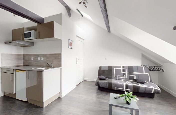 STUDIO À VENDRE - LE HAVRE - UNIVERSITE/GARE - DERNIER ETAGE - DPE D — photo 2