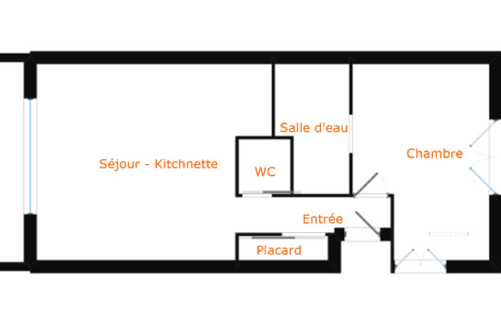 Appartement Vue mer, 2 pièces 54 m2 Env - Côte d'Azur — photo 3