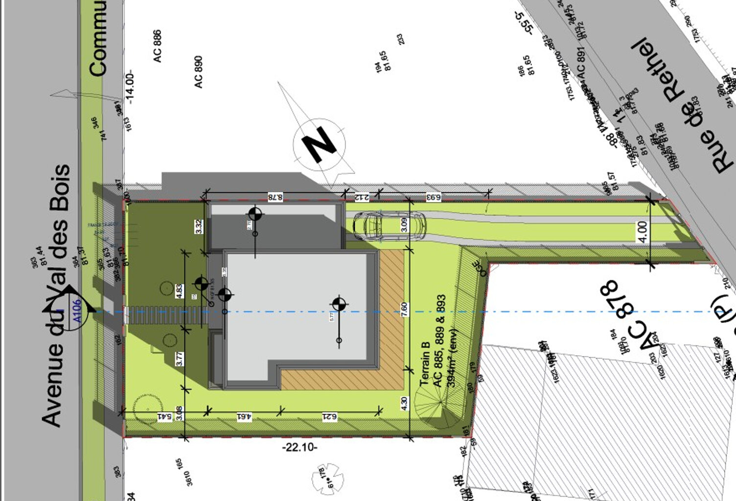 Terrain Warmeriville 390 m2 — photo 1