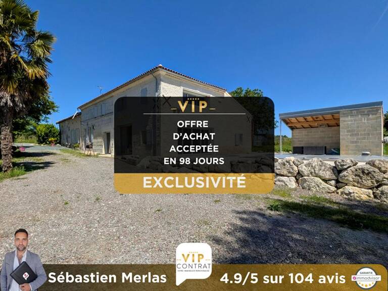 Ensemble immobilier 2 maisons  charentaise + parc arboré + GARANTIE PROTEC+ 12 MOIS INCLUS ! — photo 1