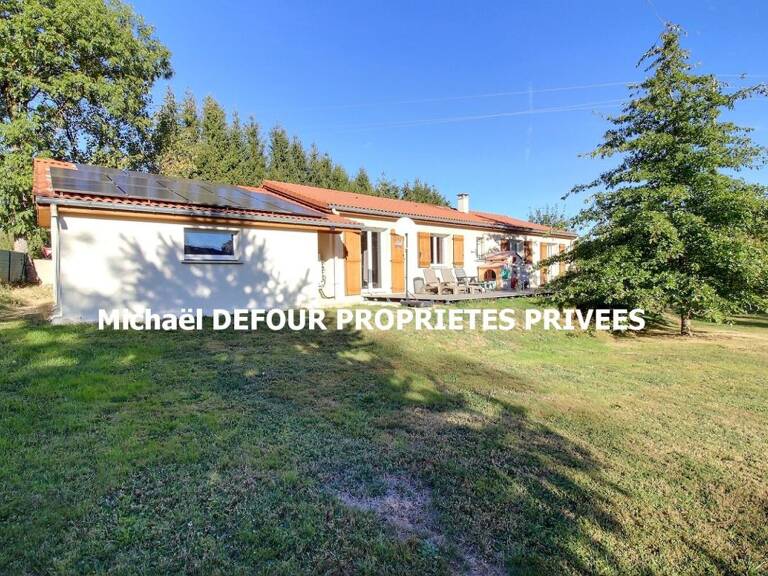 Raucoules 43290 maison plain-pied 115 m² habitables 4 chambres, bureau et garage sur 1261 m² de terrain — photo 1