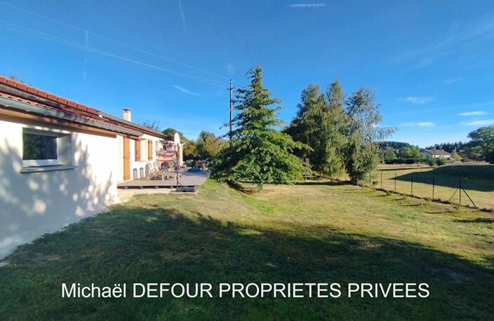 Raucoules 43290 maison plain-pied 115 m² habitables 4 chambres, bureau et garage sur 1261 m² de terrain — photo 2