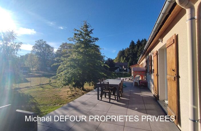 Raucoules 43290 maison plain-pied 115 m² habitables 4 chambres, bureau et garage sur 1261 m² de terrain — photo 3
