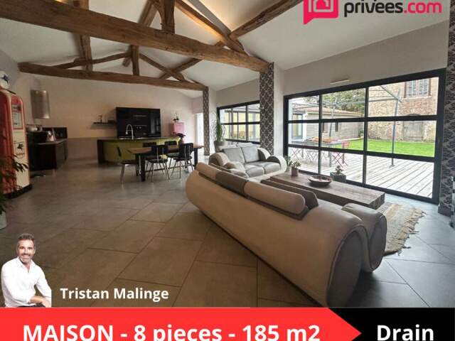 Maison Drain 8 pièce(s) 185 m2 — photo du bien