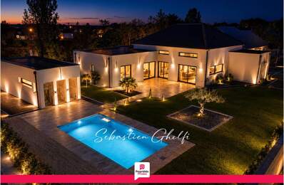 belle maison contemporaine avec 5 chambres-piscine-grand garage — photo du bien
