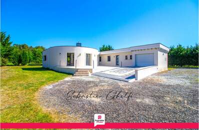 maison contemporaine de plain-pied avec 3 chambres- garage-beau terrain — photo du bien