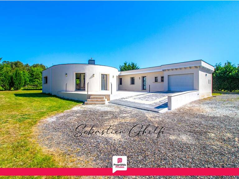 maison contemporaine de plain-pied avec 3 chambres- garage-beau terrain — photo 1