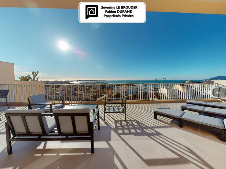Penthouse 3 pièces 78 m²  - 86 m² de terrasses - Vue mer & Palais des Festivals — photo 1