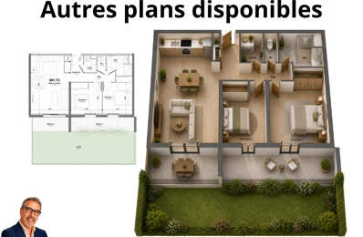T3 avec jardin, terrasses et parking — photo du bien