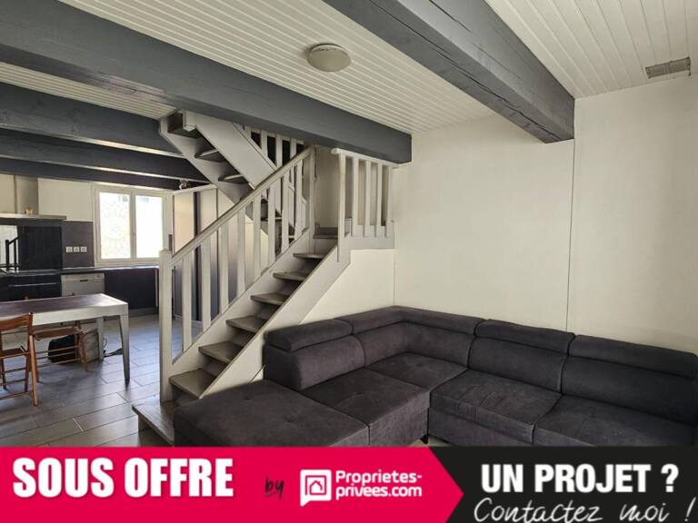 MAISON DE VILLE 3 FACES DE 70 M² AVEC  GRANDGARAGE ET TERRASSE — photo 1