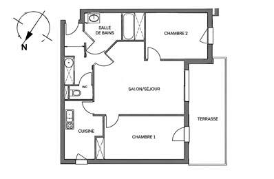 Appartement 3 pièces à vendre à Aubenas - Exclusivité Guy Hoquet — photo du bien