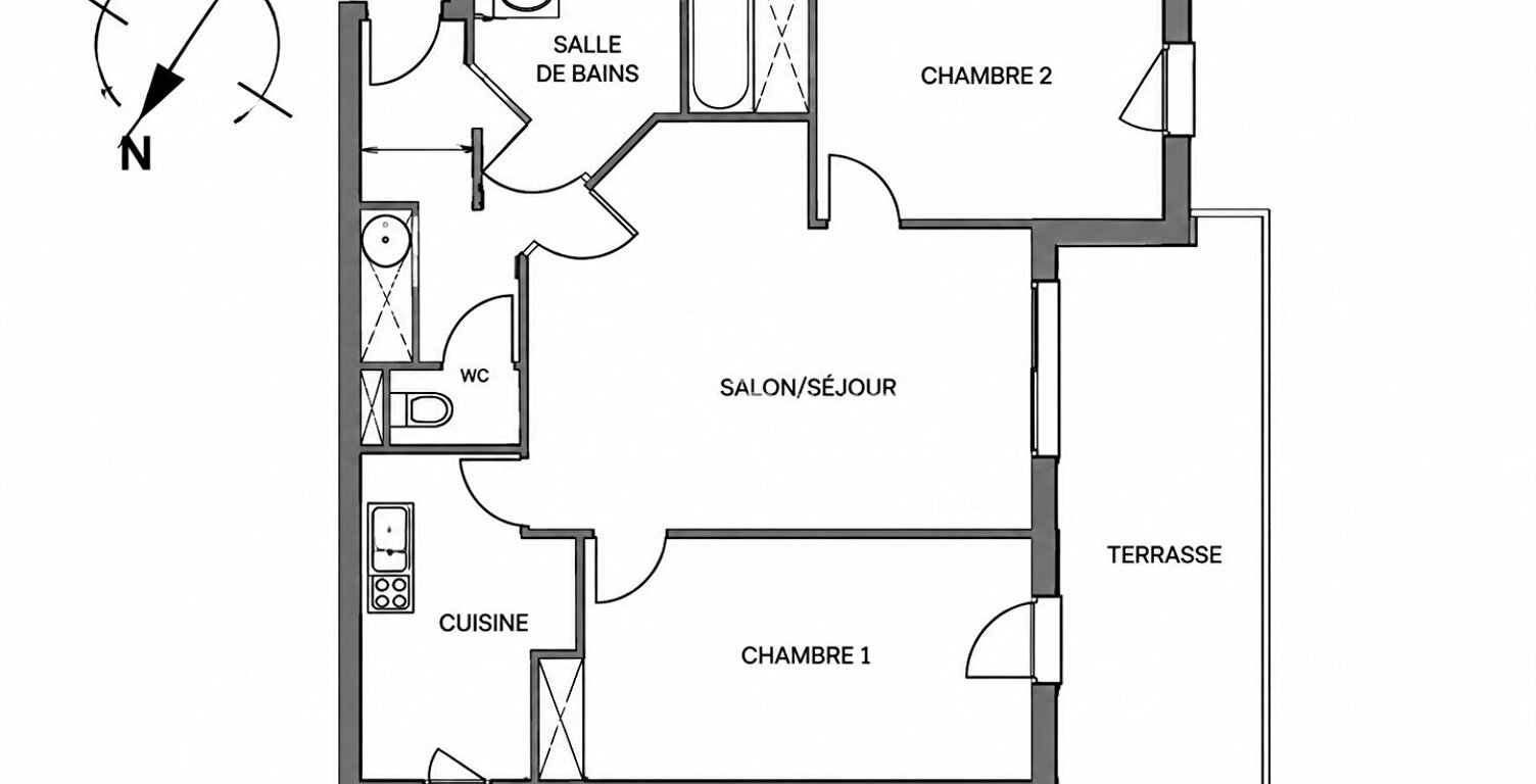 Appartement 3 pièces à vendre à Aubenas - Exclusivité Guy Hoquet — photo 1
