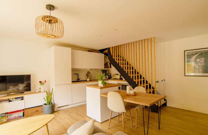 T3 en duplex avec jardin — photo 4