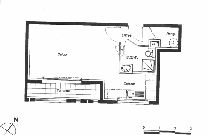 Investissement locatif   Appartement avec terrasse au calme, — photo 2