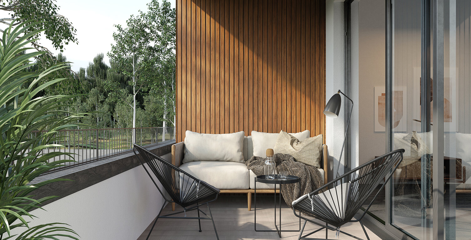 - GRANDE BAIE VITREE DANS SEJOUR + ACCES DIRECT SUR LA TERRASSE DEPUIS LES CHAMBRES!!EMMENAGEMENT FI — photo 1