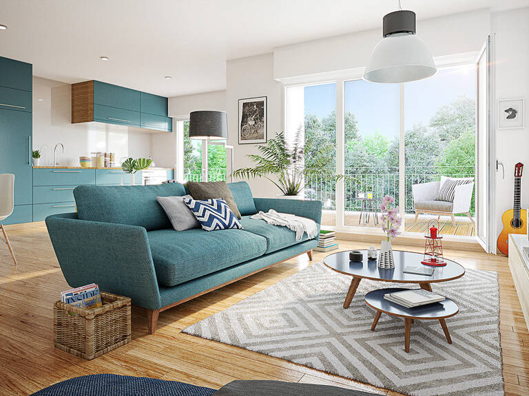 - T4 DE 84M² EXPOSE SUD/EST LIVRAISON IMMEDIATE!! — photo 1