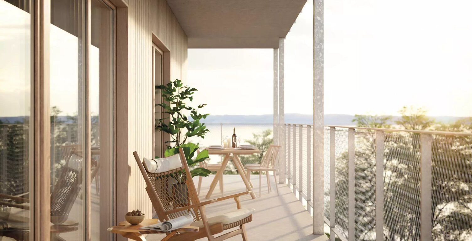 - SEJOUR MODERNE AVEC BEAU BALCON/SANS VIS-A-VIS/AU BORD DU RHIN PRES DE LA PASSERELLE DES TROIS PAY — photo 1