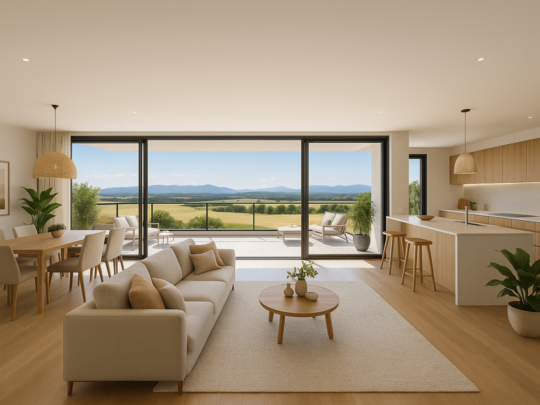 - BIEN D'EXCEPTION ! DERNIER 4 PIECES EN ATTIQUE VUE VOSGES AVEC TERRASSE DE 55m²! — photo 1