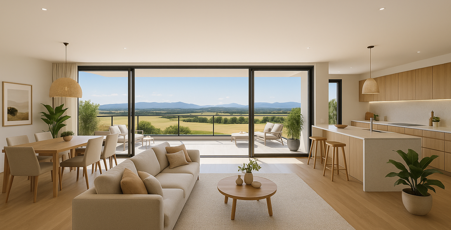 - BIEN D'EXCEPTION ! DERNIER 4 PIECES EN ATTIQUE VUE VOSGES AVEC TERRASSE DE 55m²! — photo 1