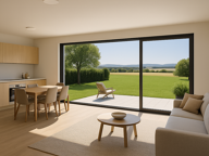 T3 AVEC VUE APAISANTE SUR LES VOSGES, PETITE RESIDENCE CALME PROCHE TOUTES COMMODITES — photo 2